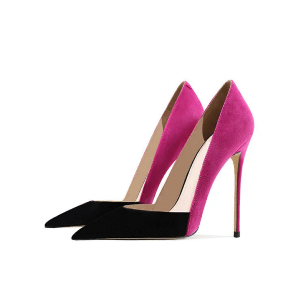 Suede Pointed Toe Stiletto