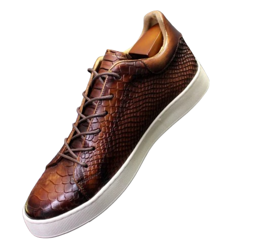 Crocodile Print Sneaker