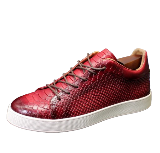 Crocodile Print Sneaker