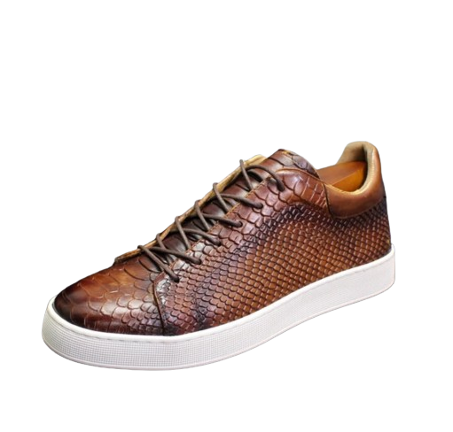 Crocodile Print Sneaker