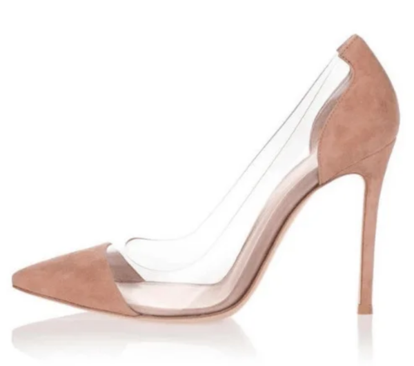 Clear Stiletto