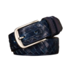 Knitted Leather Belt