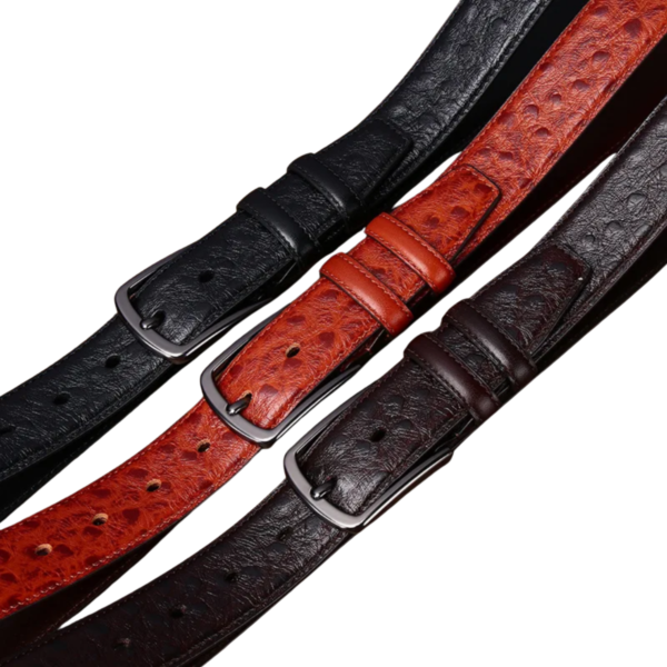 Ostrich Skin Belt